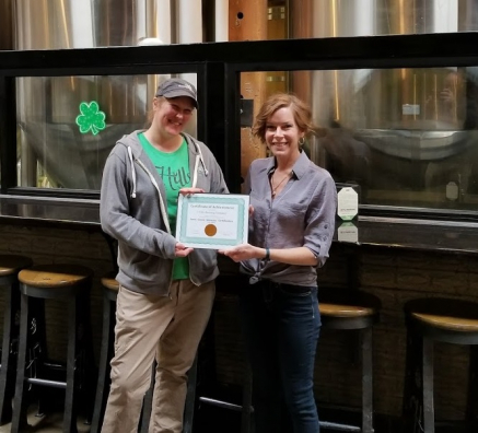 7 Hills Brewing Company receives certification