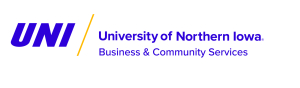 University of Northern Iowa Business and Community Services Logo