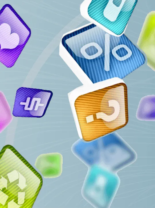 mobile phone with social media icons in foreground